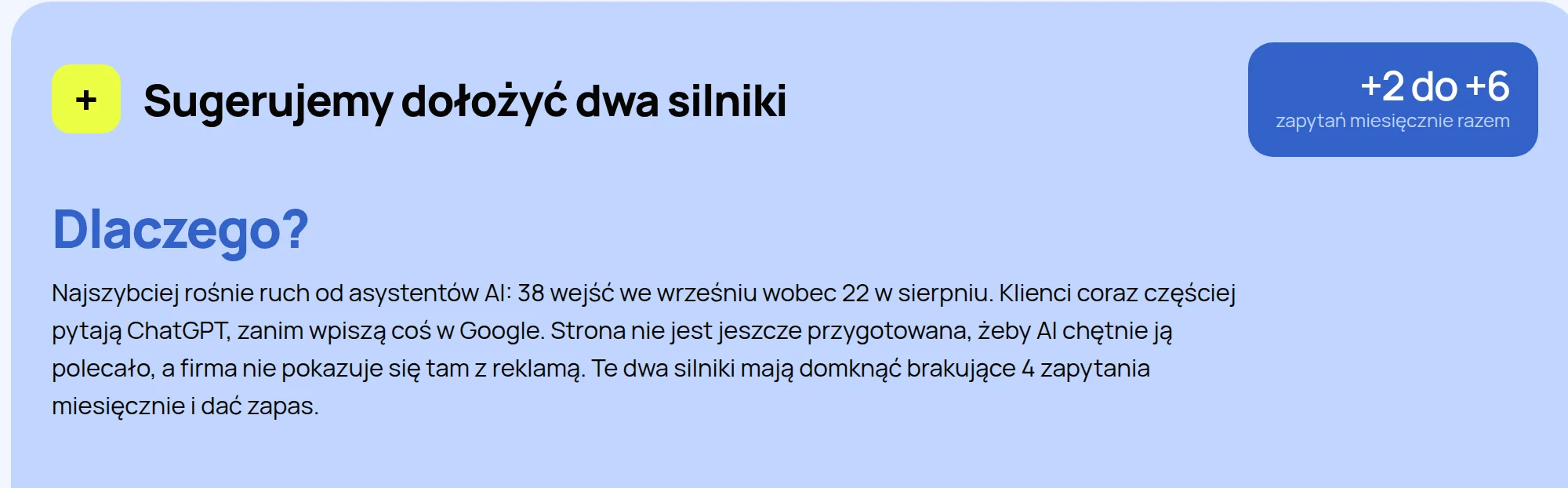Przykładowy kokpit NJOS - sugerujemy dołożyć dwa silniki